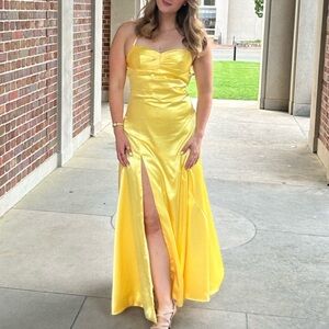 Yellow Formal Dress